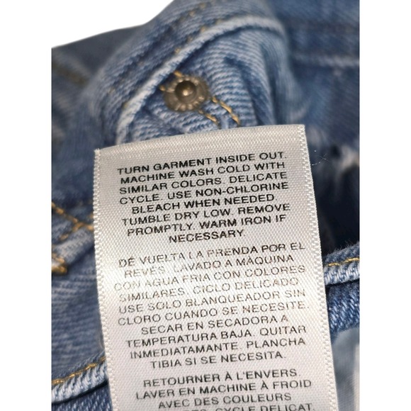 Kensie Jeans Womens The High Rise Short Size 8 Denim Cut Off Stretch VintageLuxe - Picture 5 of 8